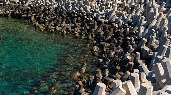 Rocky coastline