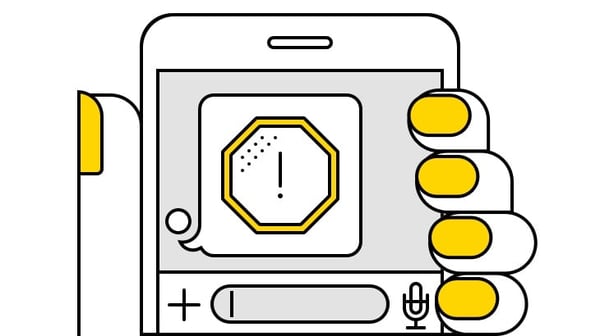 How we are making contact icon